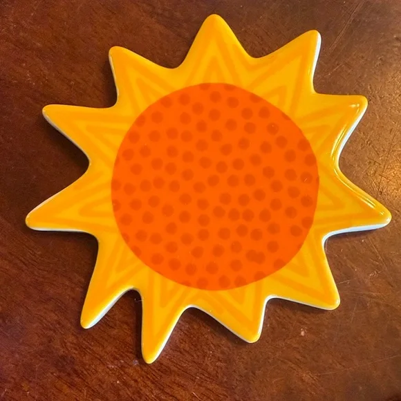 Gold Stripe Happy Everything! Vase and 2 Attachments NIB - Picture 4 of 11